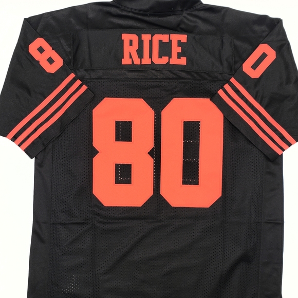 jerry rice jersey black